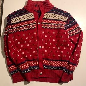 Ralph Lauren Knit Christmas Cardigan
